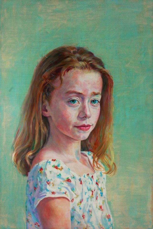 Pippa, 150 X 100 cm, oil on canvas, sold