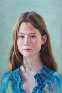 Suzana, 100 X 67 cm, oil on canvas, sold